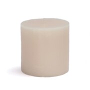 ZEST CANDLE CPZ-072-12 3 x 3 in. Ivory Pillar Candles, 12PK CPZ-072_12